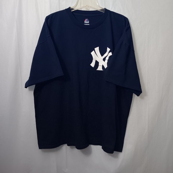MAJESTIC NEW YORK YANKEES BASEBALL TEAM TEE SHIRT - Picture 2 of 7